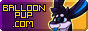 Small site button: balloonpup.com, purple/yellow with a portrait of an amphimorpho.